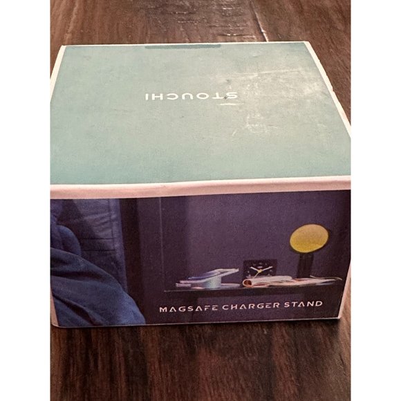 Stouchi Heavy-Duty Premium Metal Stand Compatible with Mag-Safe Charger Wireless - Picture 2 of 5